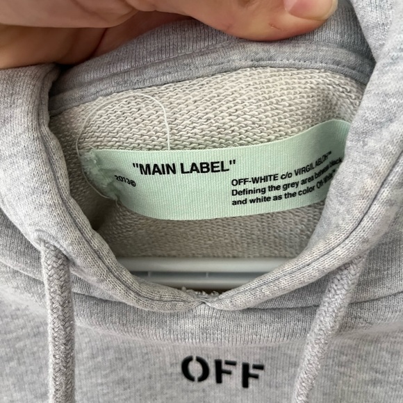 Off-White “Something Special” Cropped Hoodie - Picture 5 of 5